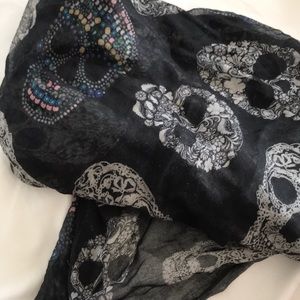 Zara Skull Scarf